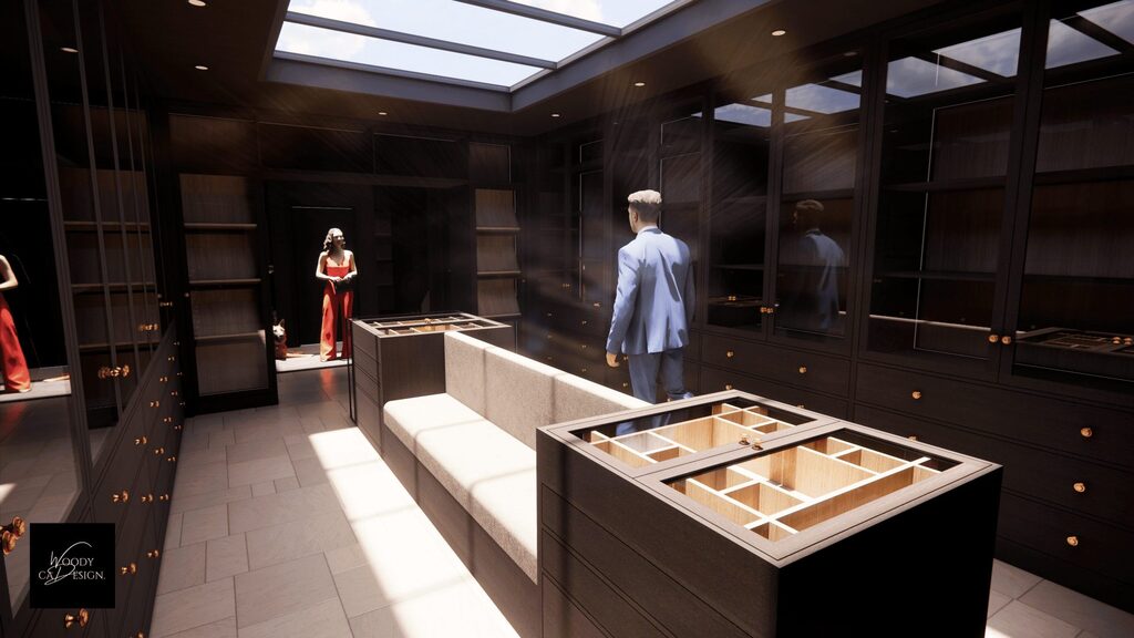 Plans 3D - WoodyCaDesign - Architecte d'intérieur Lille 2 Architecte d'intérieur Lille - Agencement - Meubles sur mesure - Plan 3D