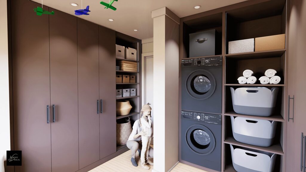 Architecte d'intérieur Lille - Agencement - Meubles sur mesure - Plan 3D