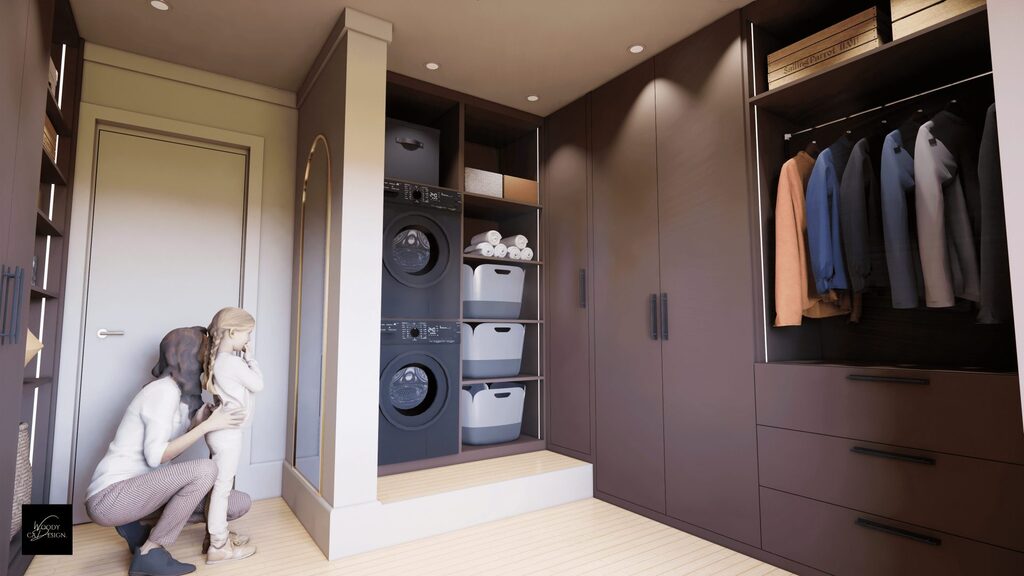 Architecte d'intérieur Lille - Agencement - Meubles sur mesure - Plan 3D