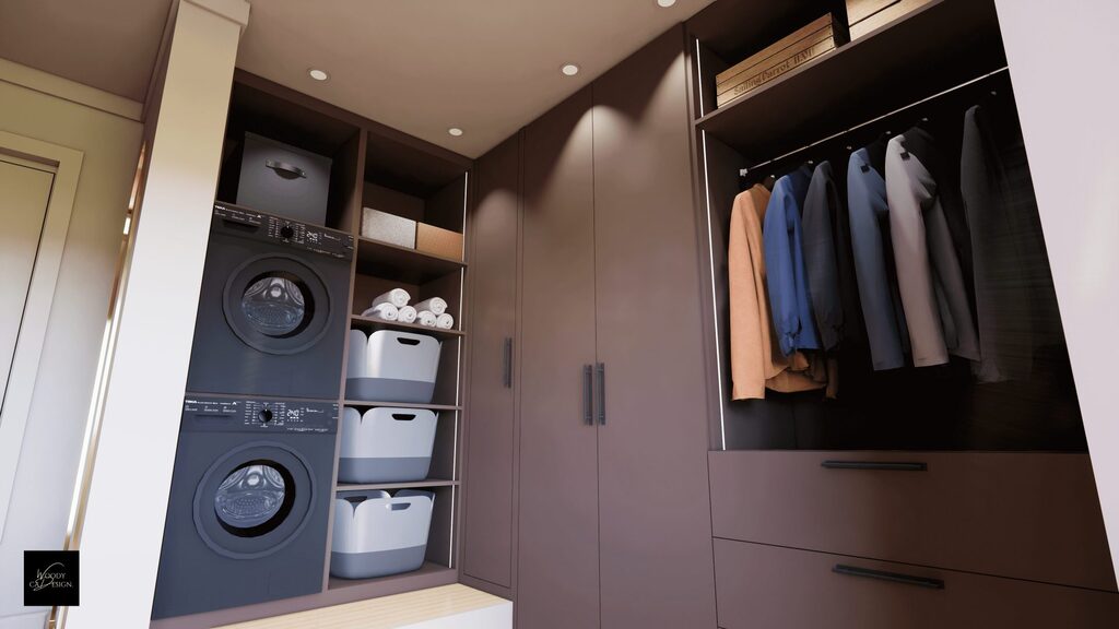 Architecte d'intérieur Lille - Agencement - Meubles sur mesure - Plan 3D